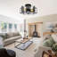Aire 2 - Light 41cm Unique/Statement Star Semi Flush Mount Light-946152751