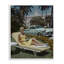 «Vintage Sunbathing Woman», estampe numérique, design par Franklyn Gregory-130762568-130762566