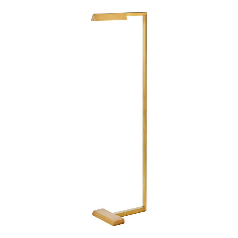 Sean Lavin Dessau Floor Lamp, Natural Brass, 46"