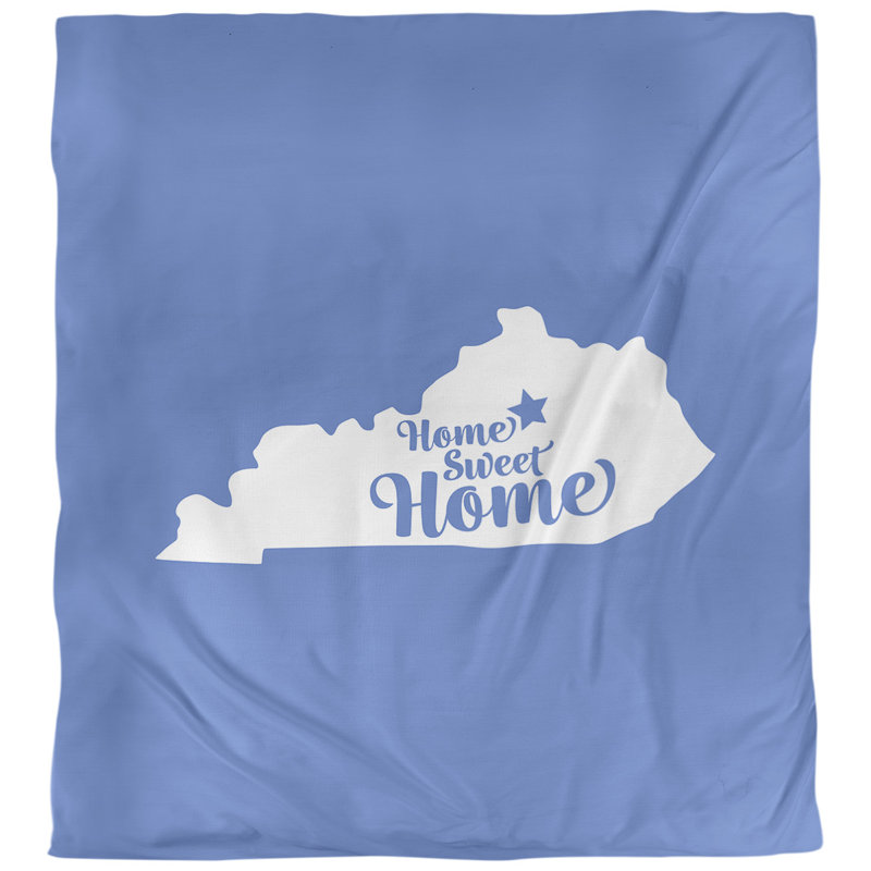 Housse de couette simple doux lexington home, Microfibre, Housse de couette pour très grand lit, Bleu