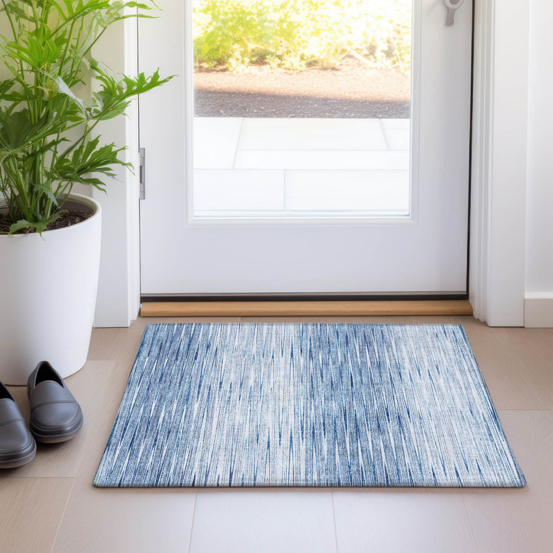 Tapis intérieur / extérieur Leis avec envers antidérapant, Rectangle 1 pi 8 po x 2 pi 6 po