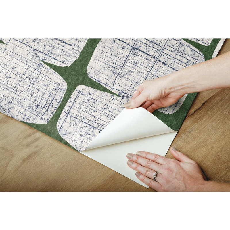 Reeser Peel & Stick Abstract Roll