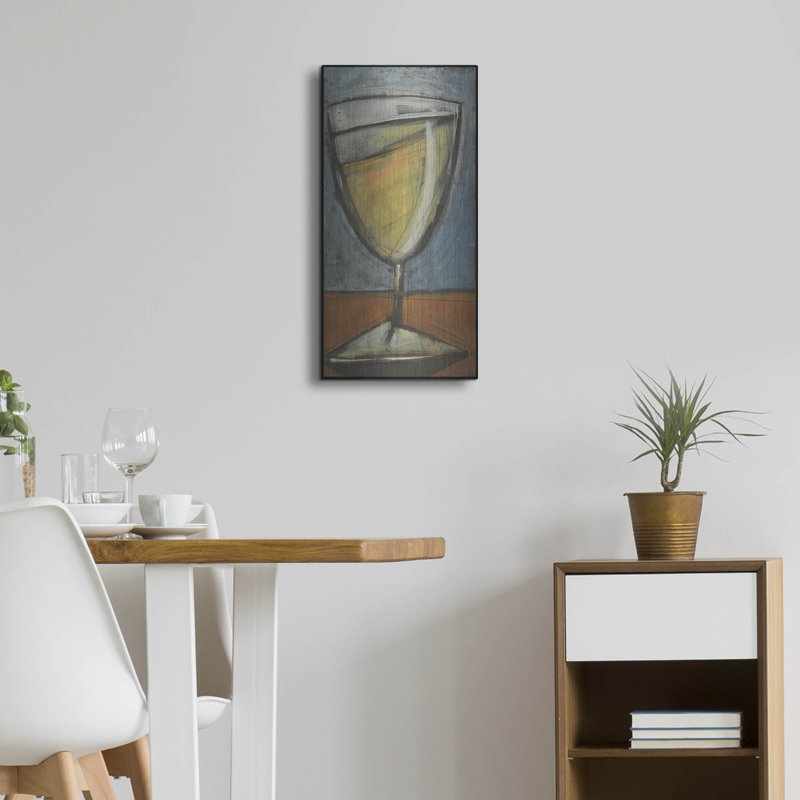 «Glass Of White» par Tim Nyberg, H 24 po x l 12 po