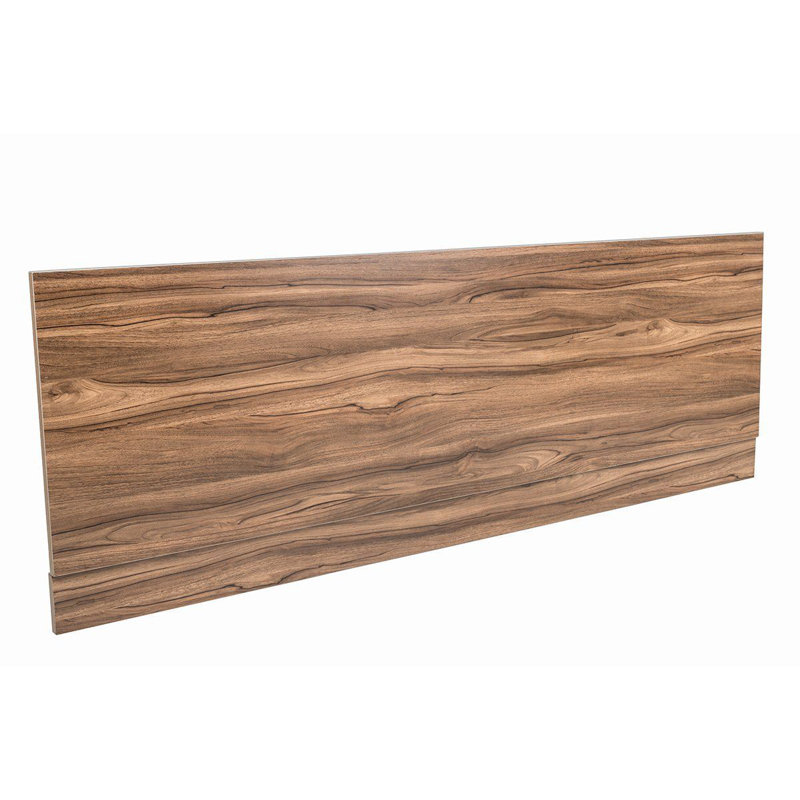 Bathroom MDF Wooden Bath Front Panel 1700mm, Walnut