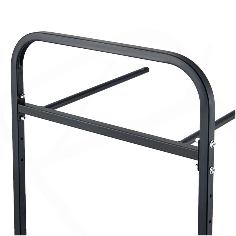 Folding Chair Rack Cart For 10 Chairs Of 100 LBS Push-Style Chair Dolly