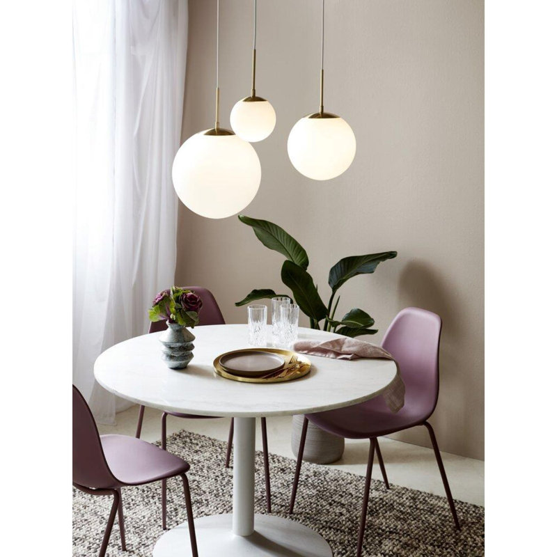 Grant 1 - Light Brass Sphere Pendant