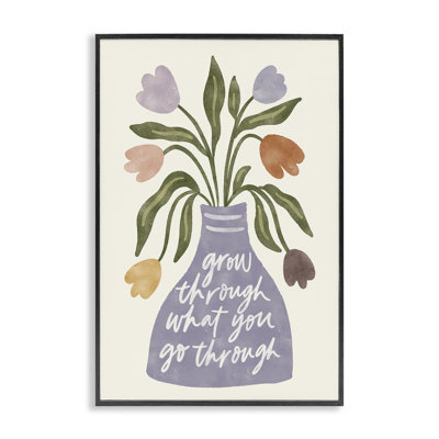 What You Go Through Flowers Giclee Art by Amanda Houston
