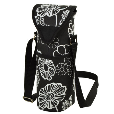 Night Bloom Wine/Water Bottle Tote Bag