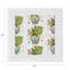 Monkey Jungle Hemstitch 22" Linen/Cotton Napkin-50817613
