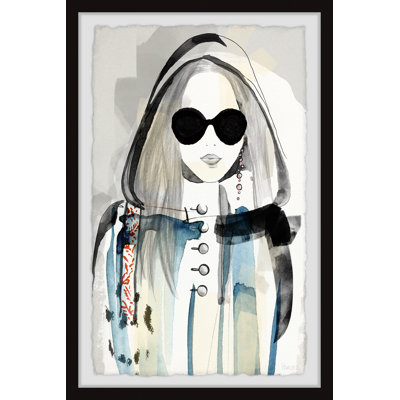 Hoodie Chic by Parvez Taj - Single Picture Frame Painting