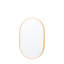 Lottie Oval Metal Framed Wall Mounted Full Length Mirror-1432993982-1432993980