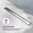 32" 304 Stainless Steel Linear Drain For Fast Drainage, Floor Drain For Bathroom In Brushed Nickel-116731018