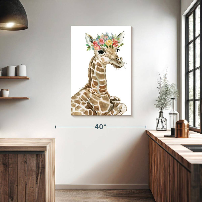 Brampt Savannah Giraffe, 39" H x 26" W