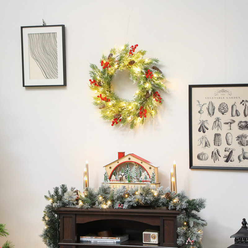 Faux 60cm Wreath