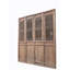 Portes moustiquaires pliantes en pin brut