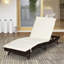 Chaise longue d'extérieur réglable Outsunny