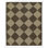 Winnie Wool Geometric Area Rug in Brown/Tan