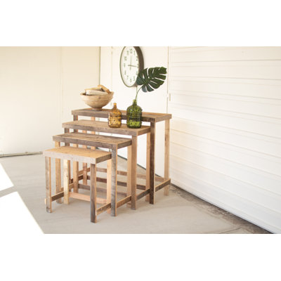 Ensemble de tables basses 4 pièces Fabrizzio