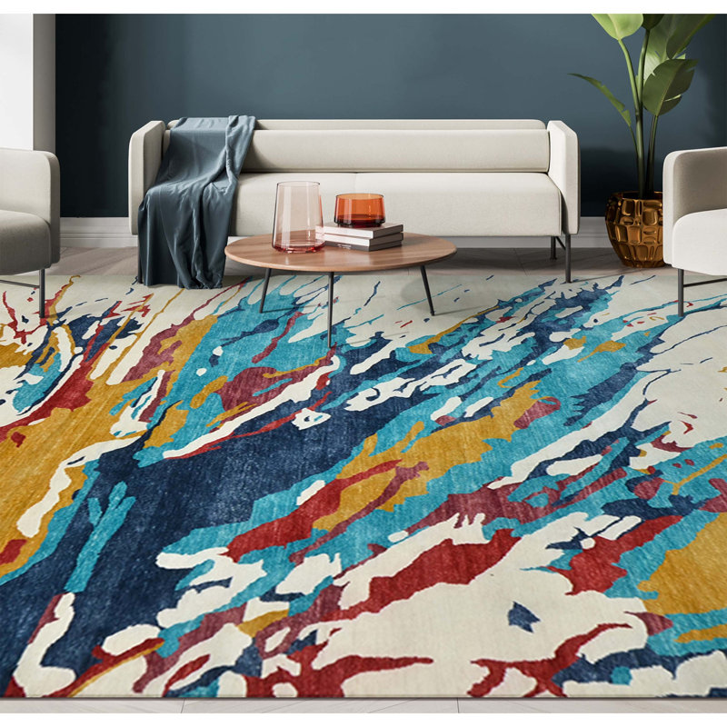 Area Rug in Ivory
