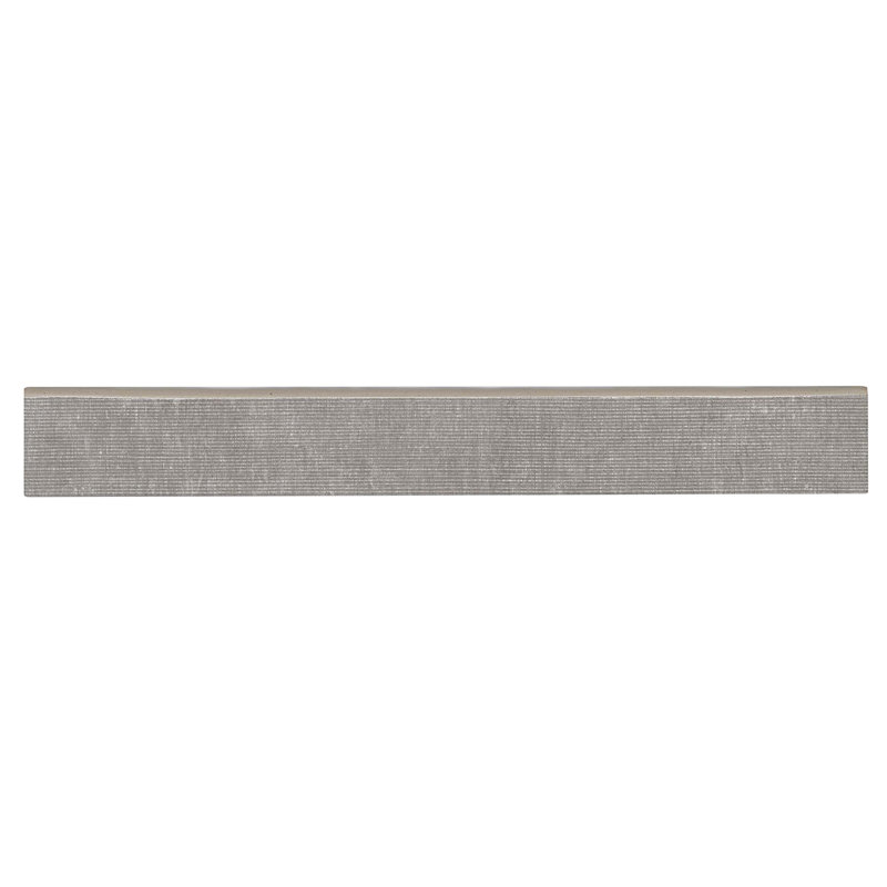 Garniture de tuile moulure en porcelaine 3" x 24" Plaza, Brume