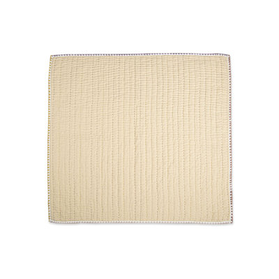 Beige Kendi 100% Cotton Baby Blanket Quilt by Crane Baby