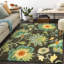 Tapis rétro lavable à la machine Garbrand