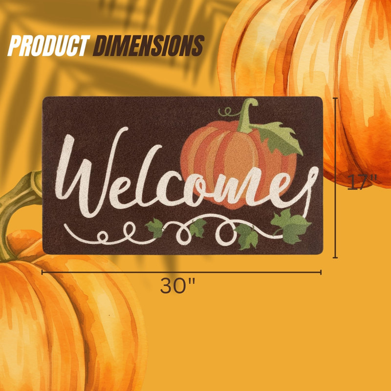 Paillasson Pumpkin Welcome