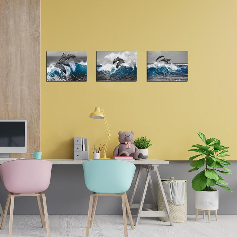3 Piece Wrapped Canvas Print