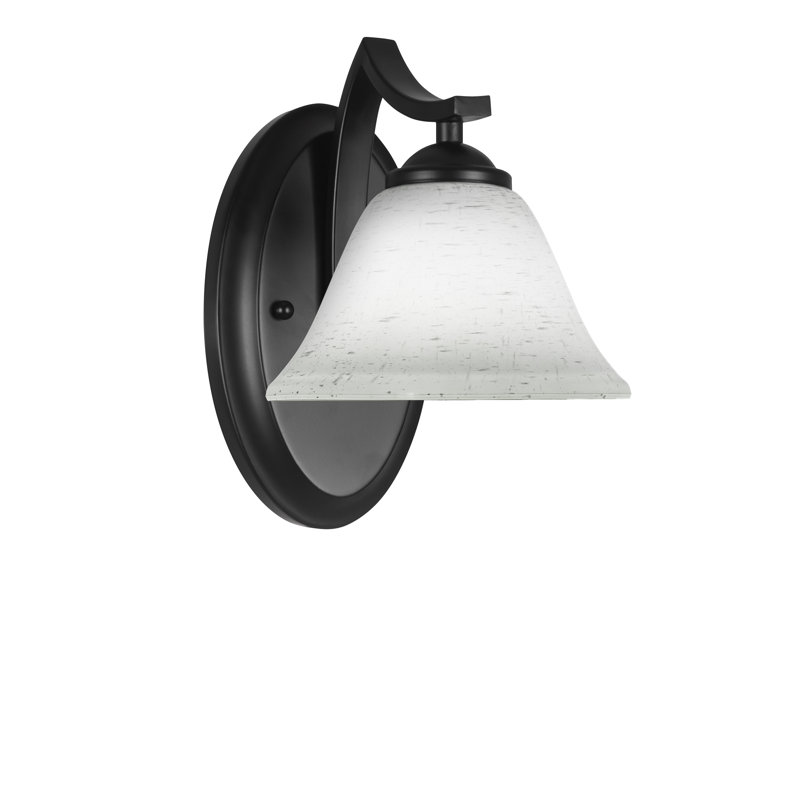 Zilo Wall Sconce, Matte Black