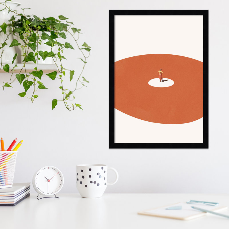 Confidence by Maarten Leon, Black, 15" W x 21" H