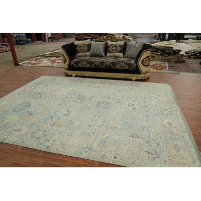 Tapis turc Oushak en laine 9x12
