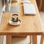 Bureau d'écriture simple en chêne durable et simple-289664574