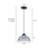 1-light Glass Dome Single Pendant-443813582