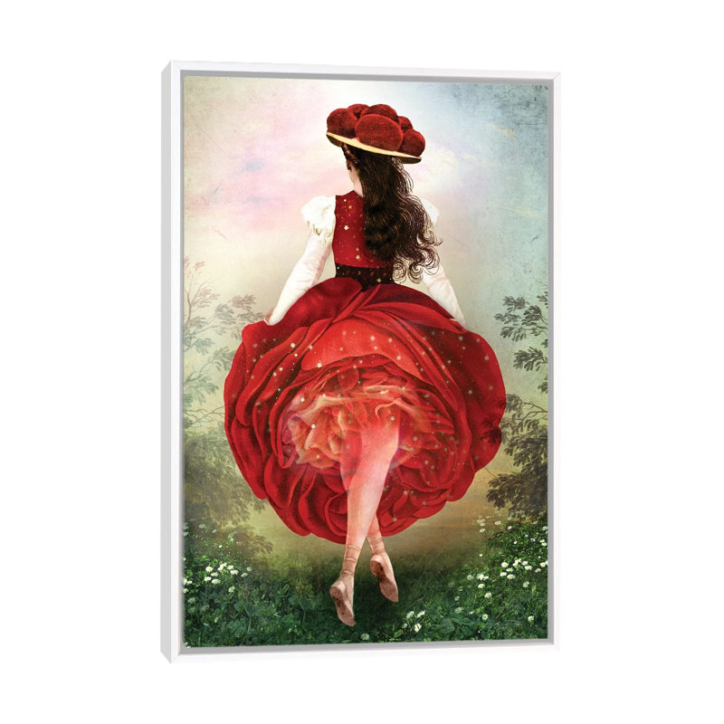 Schwarzwald Champagne par Catrin Welz-Stein - impression d'art graphique, H 40 po x l 26 po x P 1,5 po, Pas de tapis
