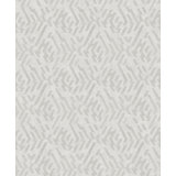 Gray Resource Geometric Metallic Wallpaper Roll