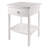 Curved End table/Night Stand with one drawer-706638682