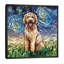 Goldendoodle Night 1 Piece Painting on Canvas-1621532924-1631333961