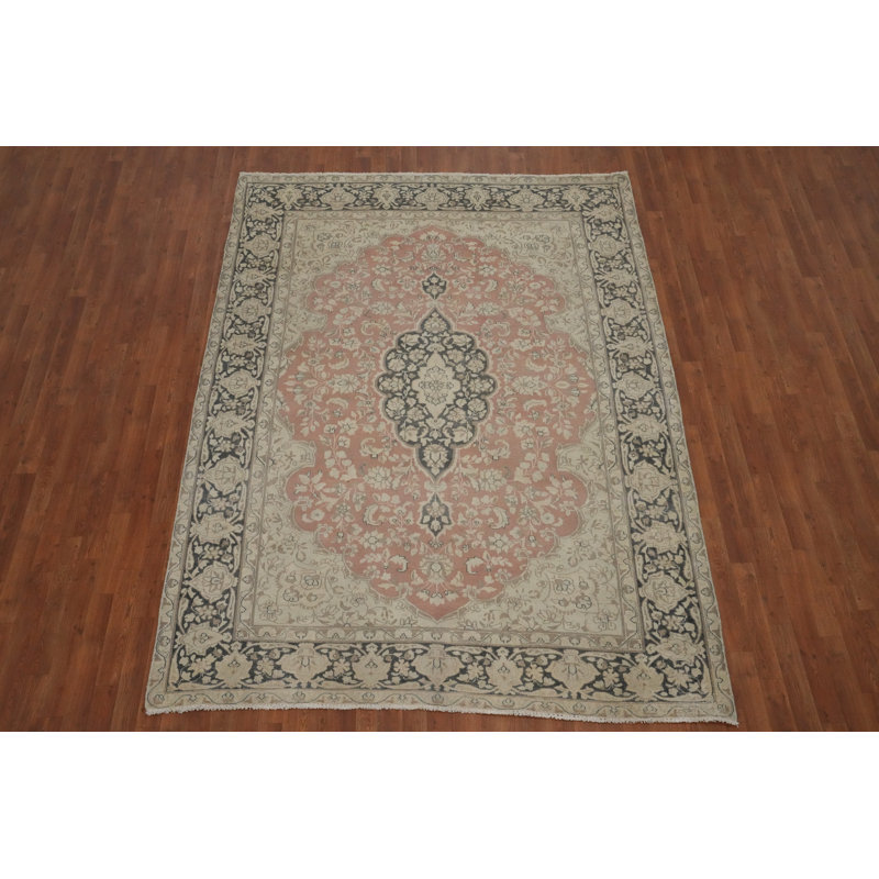Tapis rose 7x9