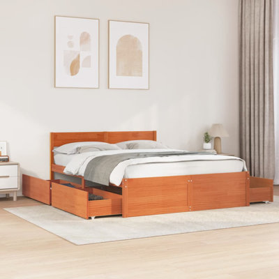 Losurdo Solid Wood Bed