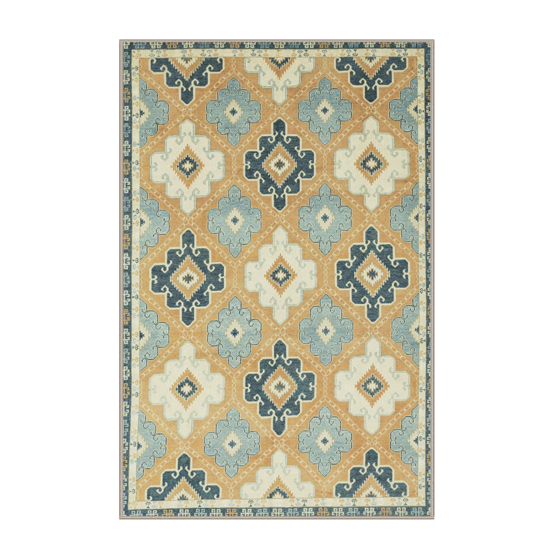 Abstract Indoor Rug, Rectangle 7' x 10'