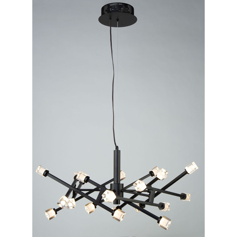Luminaire suspendu 19 lumières Linder