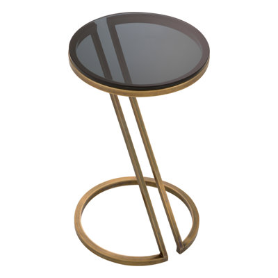 Falcone Glass End Table