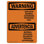Osha Warning Sign - Explosive Material Bilingual