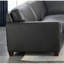Repose-pieds modulaire en L 5 pièces Modern Canapé Naples