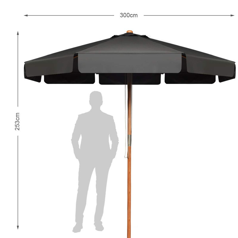 Braelyn 300cm Parasol