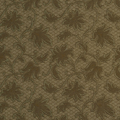 Tissu floral matelassé