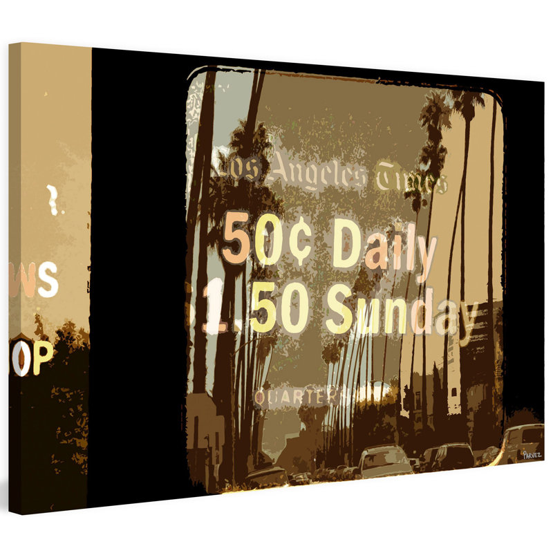 Parvez Taj - Wrapped Canvas Print, 76cm H x 114cm W