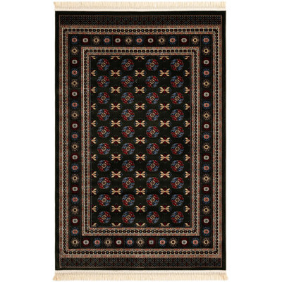 Tapis traditionnel Hinshaw vert foncé