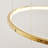 Modern 6-Light LED Halo Chandelier -903777333