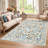 Washable Rugs Non Slip Area Rugs for Bedroom,Farmhouse Floral Carpets for Hallway,Dining Room,Bathroom,Nursery-82172129-82172131
